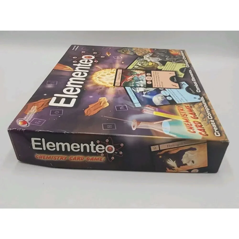 Elementeo 1st Edition Chemistry Card Game STEM Science Elements Alchemist Empire